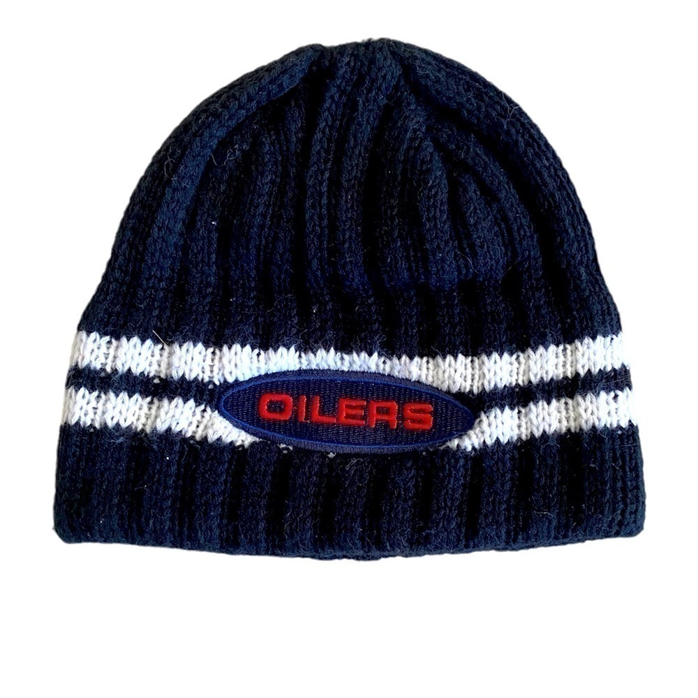 Roots Edmonton Oilers Knit Beanie One Size